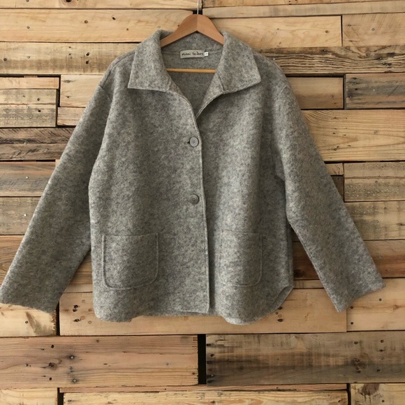 MARTINI MIDALI TOUJOURS grey shirt jacket, size L - Picture 1 of 7